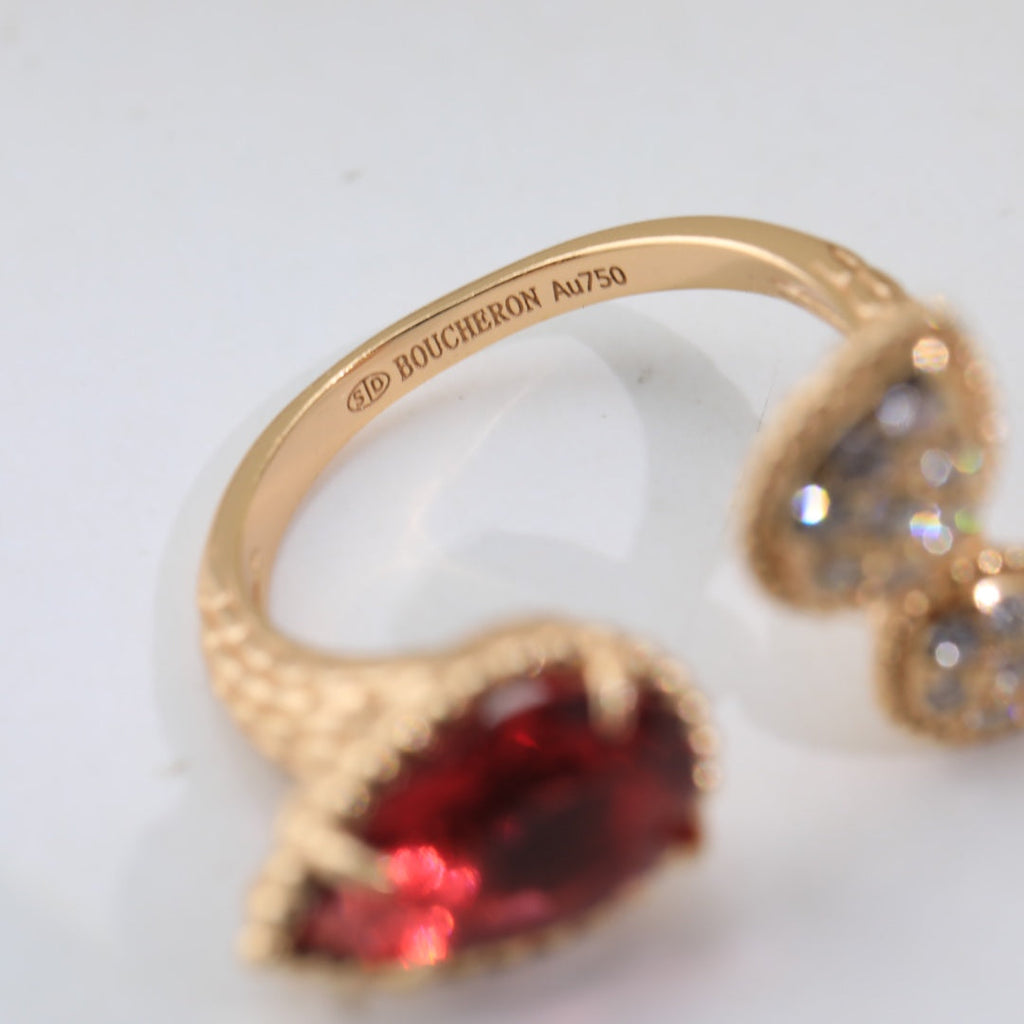 18K Serpent Boh¨¨me Diamonds Ring